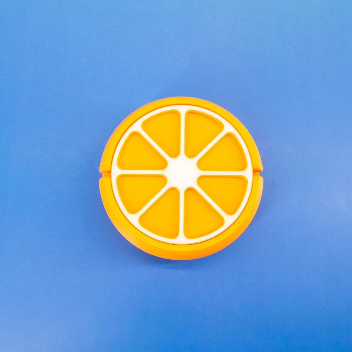 Citrus‑Slice Shaped Portable Cable Winder Desktop Cord Organizer